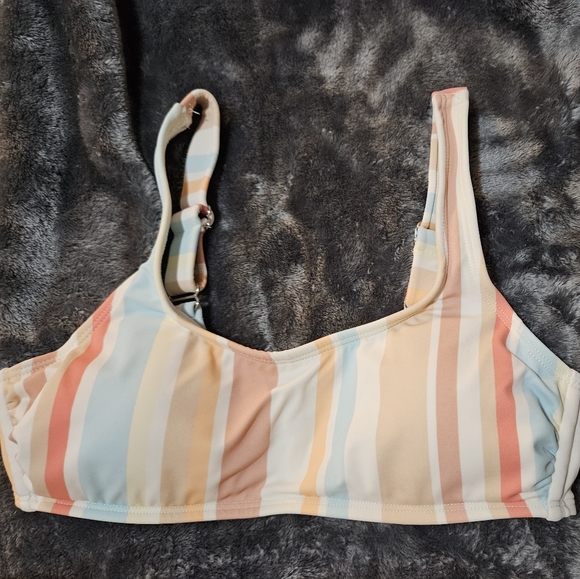Xhilaration Striped Bikini size S + M - Picture 3 of 4